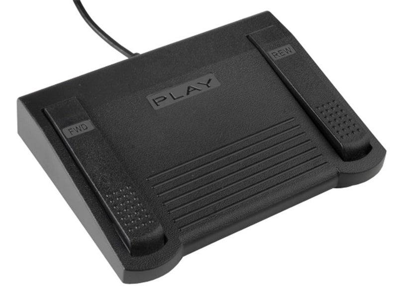 ECS Transcription Foot Pedal for use with Express Scribe for Windows or Mac Transcription Software - Image 2